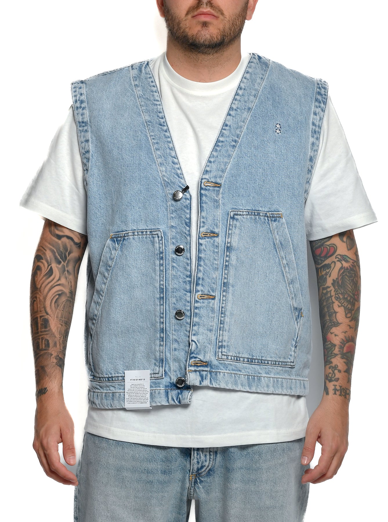 Gilet Icon Denim