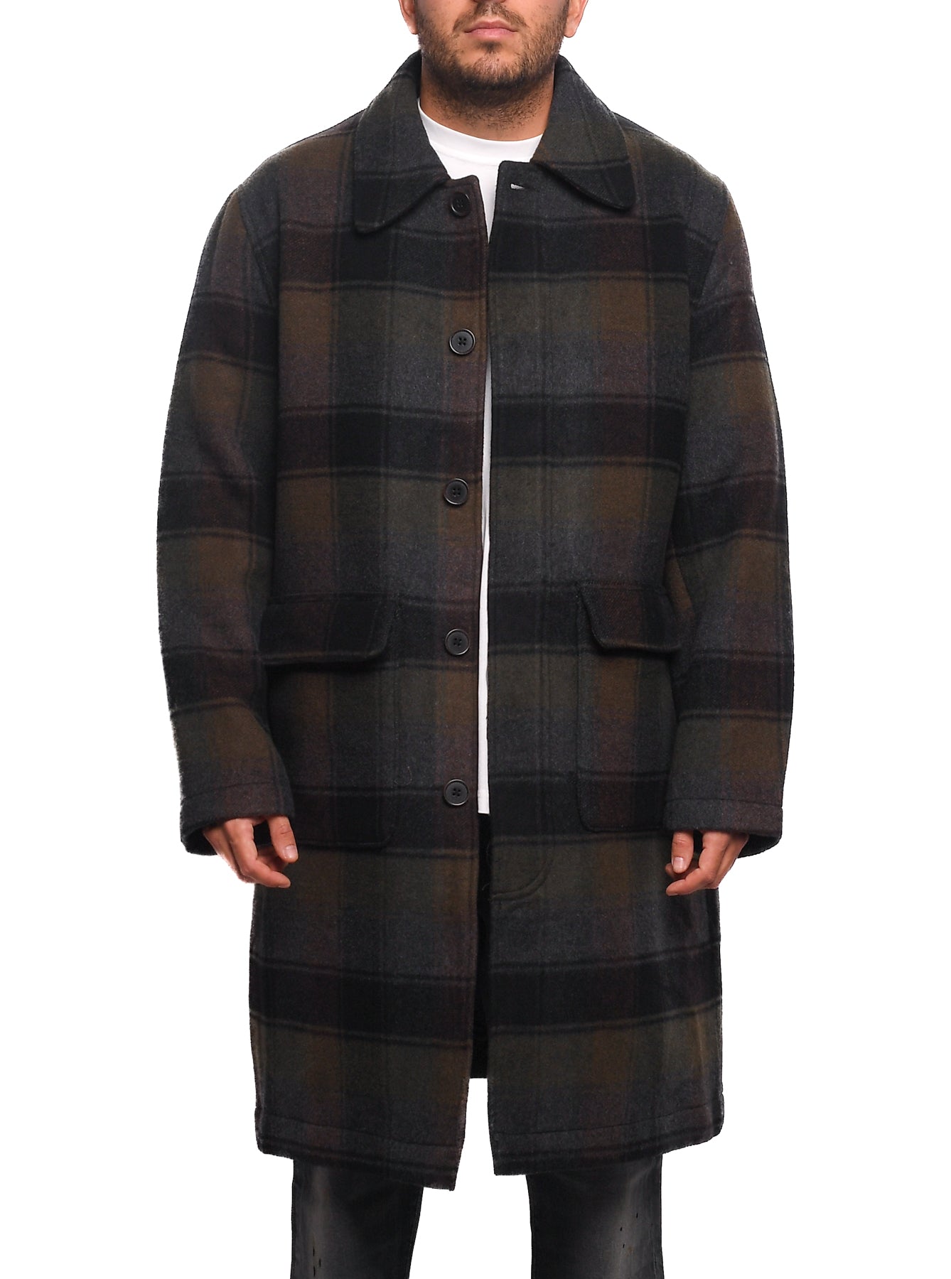 Cappotto check Universal work