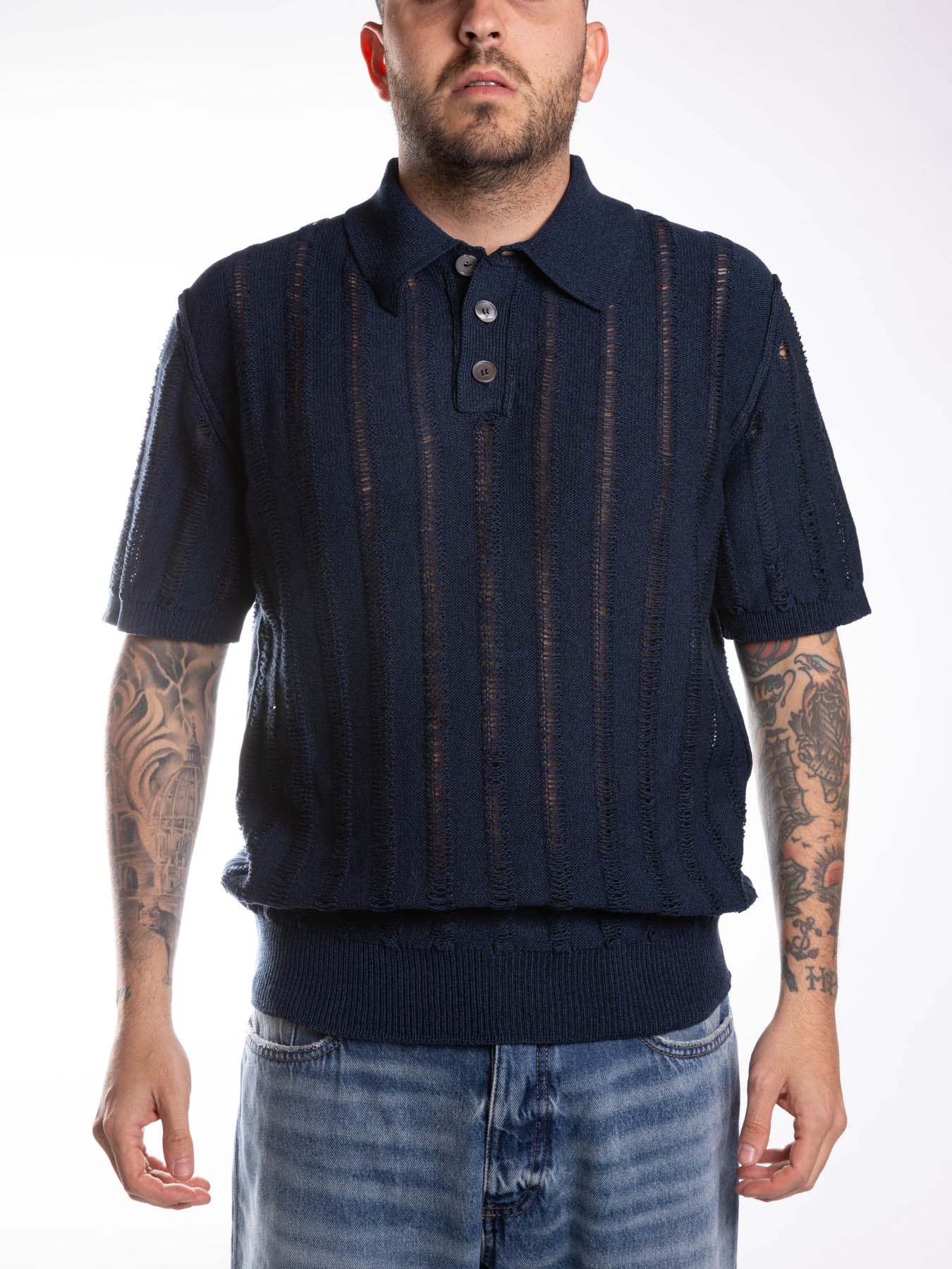 Polo Amaranto blu