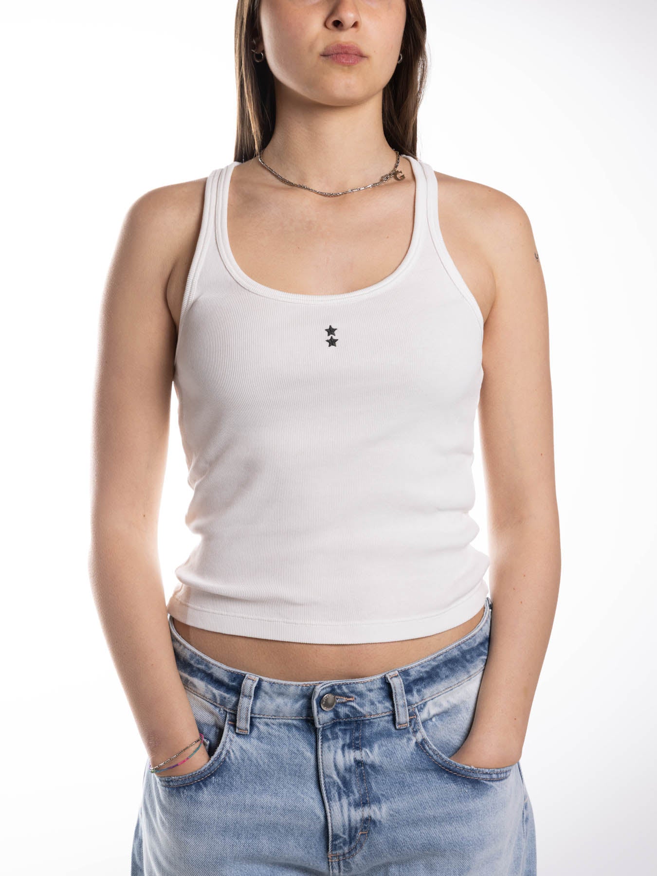Canotta Icon Denim
