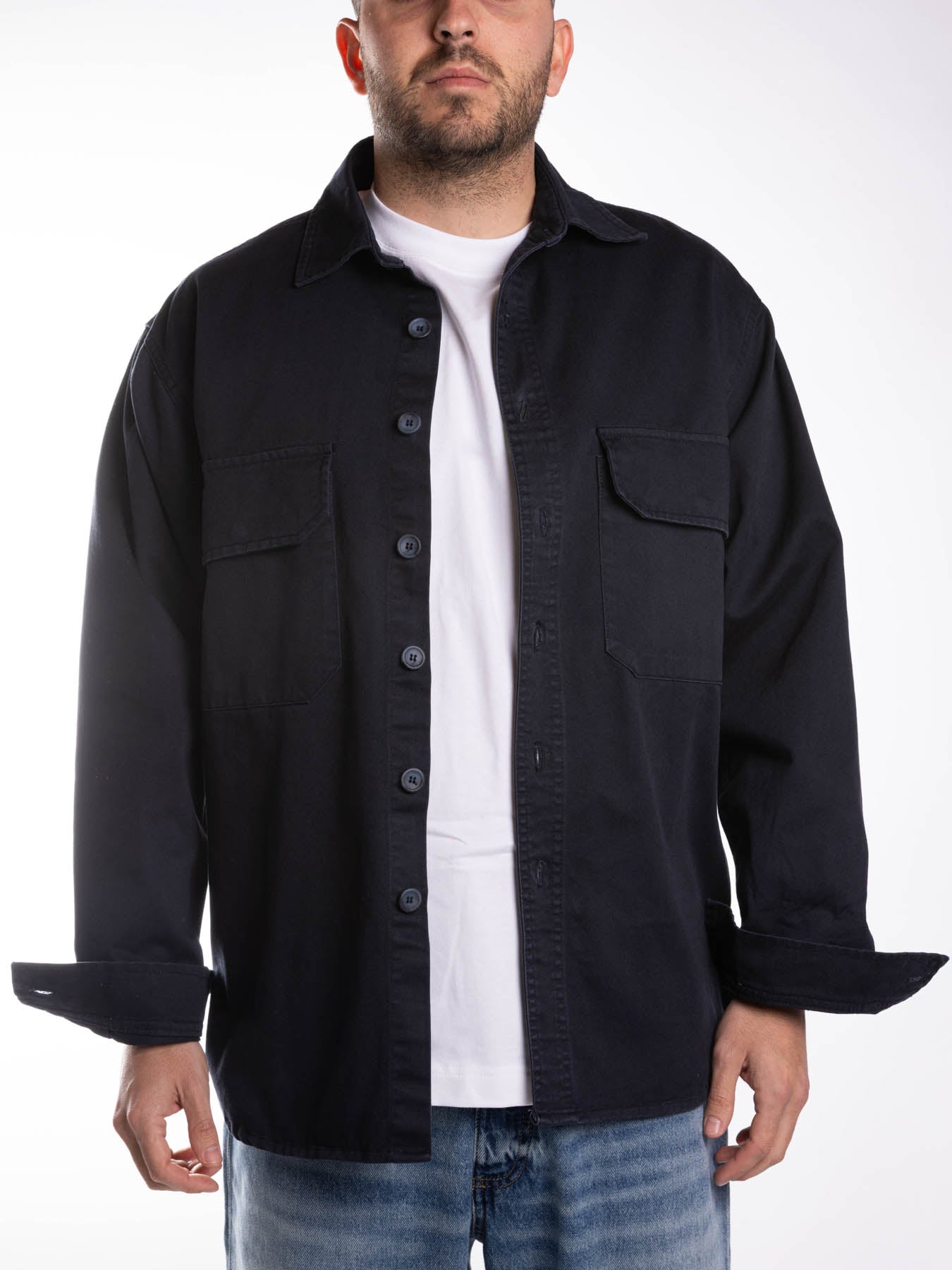 Overshirt White Sand
