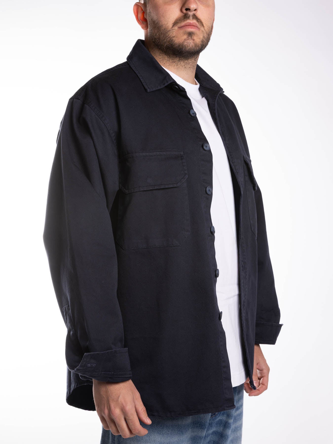 Overshirt White Sand