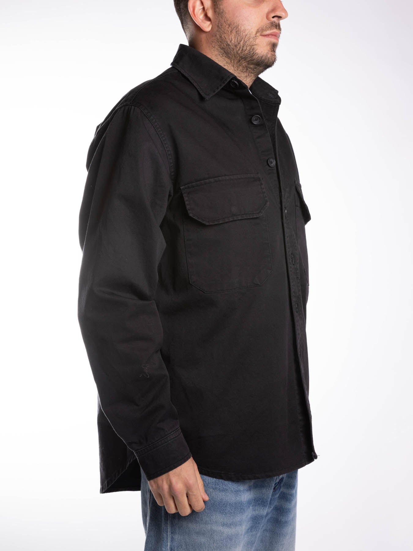 Overshirt White Sand